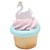 24 Mini Princess Swan Cupcake Picks Toppers Decorations Decopics