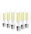 Viribright LED Dimmable B11 Candelabra Light Bulb 180 Lumen 5000K Daylight 2 5Watt 35Watt Equivalent E12 Base Pack of 12