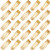 50 Pieces Double Grip Hair Clips Metal Snap Hair Barrettes Hair Pins for Women Hairstyle Making Gold