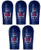 5x Nivea Dry Impact Plus Antiperspirant Deodorant Solid Stick for Men Pack of 5