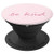 Be Kind on Pastel Light Pink PopSockets Grip and Stand for Phones and Tablets
