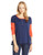 Volcom Junior s Down The Block Henley Midnight Blue Large