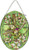 Amia Friendship Hummingbird Glass Sun Catcher 9  High Multicolored