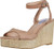 Steve Madden Women s BINX Wedge Sandal Camel Suede 9 M