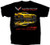 Joe Blow Men s Corvette C7 Z06  TRACK MEETS STREET  TShirt Large Black