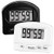 Kitchen Timer Digital Kitchen Timer Magnetic Countdown Stopwatch Timer 2 Pack Big Digits Loud Alarm  AAA Battery Included