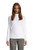Lands  End Women s Shaped Supima Turtleneck White Plus 3X