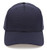 Plain Polyester Twill Baseball Cap Hat with Flex fit Elastic Band1735Navy