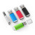 TOPESEL 5 Pack 32GB USB 2.0 Flash Drive Memory Stick Thumb Drives (5 Mixed Colors: Black Blue Green Red Silver)