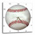 3dRose DPP13061 Baseball Wall Clock 10 by 10Inch