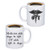 BAUNA Occupational Therapist Mug Therapy Coffee Cup Medicine Adds Days to Life OT Adds Life to Days OT Mug Graduation Gift OT Occupational Therapy Med Symbol OT Mug White