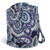Vera Bradley Signature Cotton Toiletry Bag Deep Night Paisley