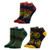 Marvel Captain Marvel Juniors  Ankle Socks  3Pack