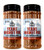 Big Daddy Hills BBQ 2 Bottle Set Rub Seasoning 12oz each Texas Brisket