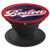 Boston Baseball  Massachusetts Retro Gift in Red Blue PopSockets Grip and Stand for Phones and Tablets