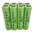 EXENERGY AAA 1 2V 1000mAh LSD Button top NiMH Rechargeable Batteries 8 Pack