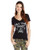 Star Wars Junior s Force Fonts Graphic Tee Black Large