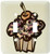 3dRose lsp1069252 Camouflage Camo Pattern Cupcake Double Toggle Switch Multicolor