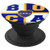 Club Atletico Boca Juniors Efecto Bordado PopSockets Grip and Stand for Phones and Tablets