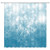 AMFD White Snowflake Shower Curtain Exquisite Snow Romantic Dreamy Winter Bathroom Curtains 70 X 70 Inches Polyester Fabric Waterproof Mildew Resistant Include Hooks Ice Frost Blue