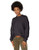 Volcom Junior s Lil Mock Long Sleeve Crew Neck Sweatshirt Vintage Black Extra Large