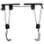 Bike Lift Hoist for Garage Storage - Heavy Duty Ceiling Mountain Bicycle Hanger Pulley Rack 100 lb Capacity