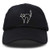 DALIX Black Cat Hat Womens Halloween Baseball Cap Black
