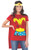Rubie s Women s DC Comics Wonder Woman TShirt with Cape  Headband XSmall