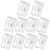DiER 10x Side Sill Skirt Trim Panel Splash Guard Trim Clips Fasteners For BMW E36 E46 E90 E91