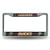 NHL Rico Industries Bling Chrome License Plate Frame with Glitter Accent Anaheim Ducks