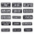 Butie 15pcs Assorted Iron on Word Patches for Motorcycle Biker Vest Different Embroidered Ironon Slogan Letter Patch for Backpacks Sew on Appliques for Jean Jackets Bicycle Bags 15PCSRF34