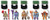 Mega Construx GDV86 Heroes Masters of The Universe Figure Pack, Multicolor