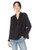 Jack by BB Dakota Junior s Black Tie CDC top with Ruffle Detail Medium