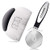 Dough Pastry Scraper ChopperStainless Steel Dough Scraper Cutter Set with Ergonomic Rubber NonSlip GripDough Scraper CutterPro Pastry Pizza Cutter Chopper 2PackBlack