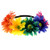 DreamLily Rainbow Sunflower Flower Crown Pride Party Rainbow Daisy Headband Floral Crown Headpiece NC15 Rainbow