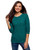 oodji Ultra Women s RelaxedFit Melange Pullover Green US 4 / EU 38 / S