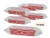 Classic Hot Dog Tray Dish Plastic Plate Reusable for party BBQ or picnic 12 Pack