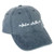 Alpha Delta Pi N Sorority Baseball Hat Cap Cursive Name Font ADPi Midnight Blue