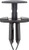 AMZ Clips And Fasteners 25 PushType Retainers Compatible with Chrysler 6510139AA