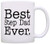 Father s Day Gift for Step Dad Best Step Dad Ever Gift Coffee Mug Tea Cup White