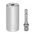 Yohii Universal Socket Set Professional 7mm19mm / 1/4 3/4  Grip Socket Set Ratchet Wrench Power Drill Adapter Silver