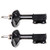 SCITOO Shocks Front Gas Struts Shock Absorbers Fit for 2002 2003 2004 2005 for Mitsubishi Lancer 333382 72141 Set of 2