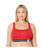 Calvin Klein Women s Plus Size 1981 Bold Cotton Unlined Bralette Red 2X