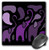 3dRose Awesome Purple Elephant Abstract Art Original - Mouse Pad, 8 by 8 inches (mp_200506_1)