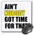 3dRose Ain'T Nobody Got Time for That Yellow Mouse Pad (mp_157410_1)