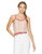 RVCA Junior s Play UP Racer Back Tank Horizon red M