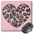 3dRose LLC 8 x 8 x 0.25 Inches Mouse Pad, Pink and Brown Leopard Print (mp_30869_1)