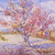 3Drose LLC 8 X 8 X 0.25 Inches Mouse Pad, Picture of Van Goghs Painting of Cherry Blossom Tree (Mp_119263_1)