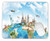 Timingweng Travel The World Monument Concept Mouse pad Gaming Mouse pad Mousepad Nonslip Rubber Backing