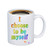G2TUP Gay Pride Gift LGBT GAY Inspirational Motivating Coffee Mug I Choose to Be Myself Ceramic Tea Cups Rainbow Gay Pride Mug White